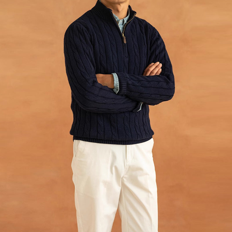 Heritage Quarter-Zip Sweater