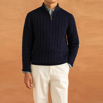 Heritage Quarter-Zip Sweater