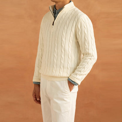 Heritage Quarter-Zip Sweater
