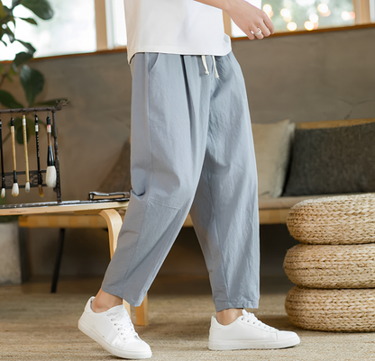 Aether Flow Linen Trousers