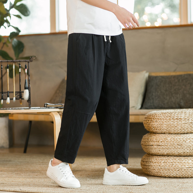 Aether Flow Linen Trousers